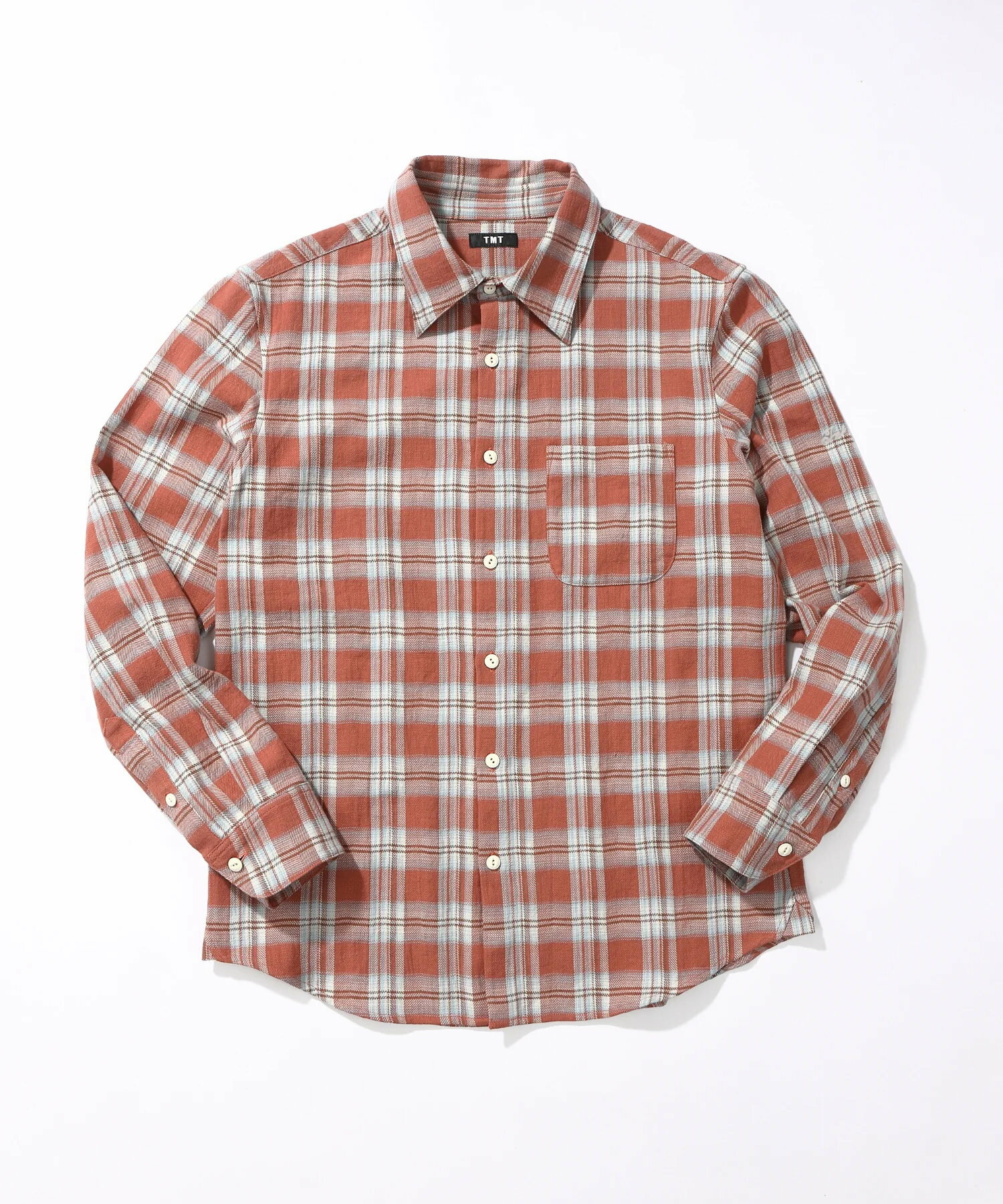 Rakuten - 【TMTティーエムティー】FLANNEL CHECK SHIRTS（TSHS2601）(フランネルシャツ、アメカジ、ネルシャツ、TMTアメリカンジャージーTシャツ/Tシャツ/カットソー)