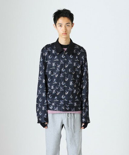 【SALE!!】【DIET BUTCHER ダイエットブッチャー】DIET BUTCHER Tartary pattern pajama blouson(DB82288103)(レザーパンツ/エコレザー/パンツ/ジャケット/アウター/OUTER/23AW) 【SALE!!】【DIET BUTCHER ダイエットブッチャー】DIET BUTCHER Tartary pattern pajama blouson(DB82288103)(レザーパンツ/エコレザー/パンツ/ジャケット/アウター/OUTER/23AW)