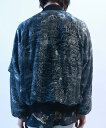 楽天UNIT【POINT2倍】【DIET BUTCHER ダイエットブッチャー】Reversible chiffon × suka blouson（2色）（スカジャン/ジャケット/アウター/outer/24SS）