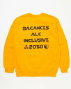 ALC×BACANCES　コラボレーション BLC CREW NECK SWEAT ALEX LOGO(3色)(/22AW)（10月納期分）