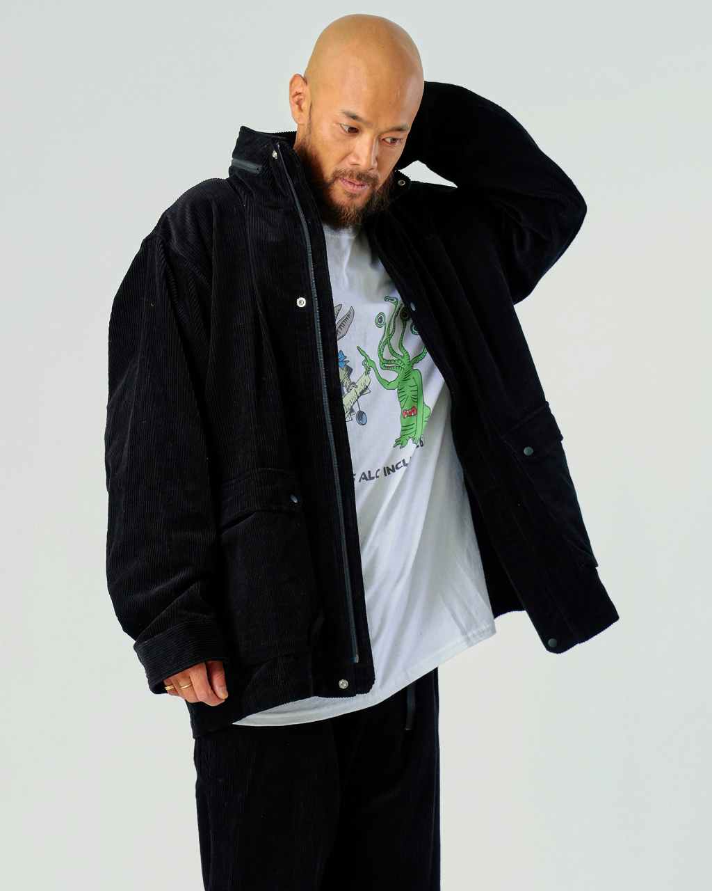 y POINT2{zyAW-2zyAlexander Lee Chang ALT_[[`zALC~BACANCES@R{[V BLC FLEECE COVERALL JKT(3F)(/22AW)