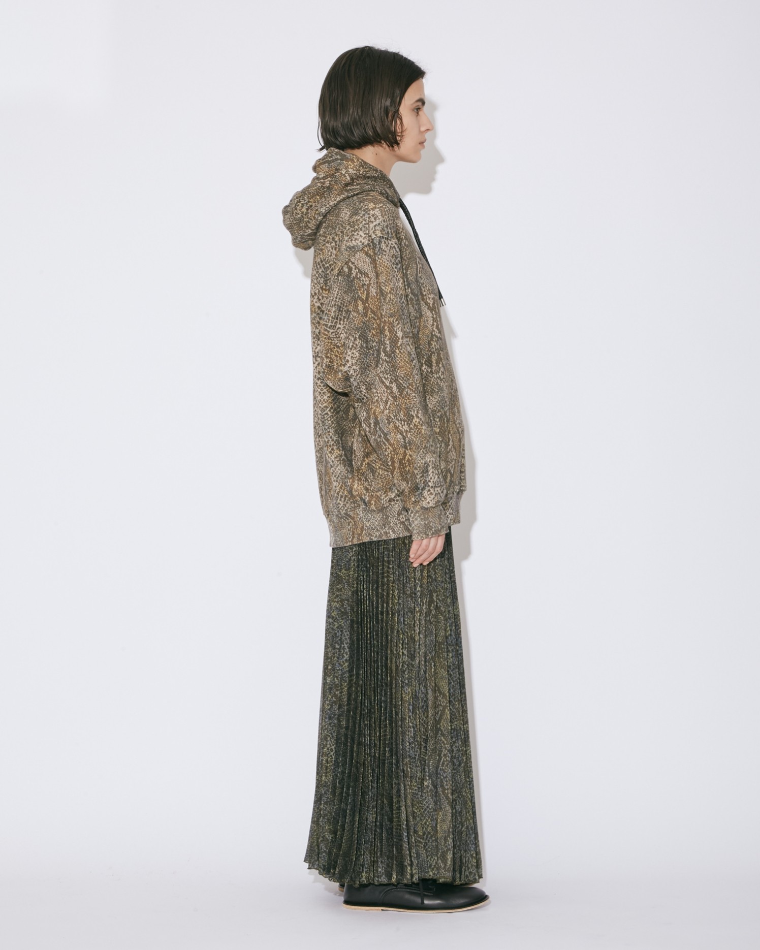 【POINT2倍】【beautiful people / ビューティフルピープル】yak sweat python pt pullover parka1445310049（パーカー、ブルゾン、アウター、24AW）