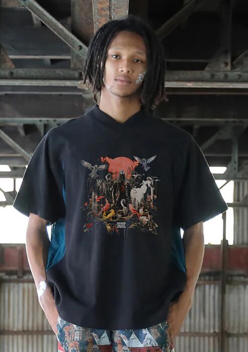 【即納】【POINT2倍】【STOFストフ】 （SF25SS-22B） Last MC Mix Tee (1色） (2色）(lady's/レディース/UNISEX/ユニセックス/25SS)