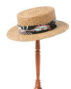 【POINT2倍】【Mr.FATMAN × SUNSURF】 Lot No. SS02848 / “BUG EYED FISH” ISLAND BOATER HAT by Mr.FATMAN(HAT/ハット/帽子/MENS/VINTAGE/レプリカ/ビンテージ/)(4)