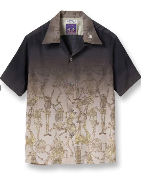 【POINT3倍】【 SUNSURF】 SUN SURF [サンサーフ]Lot No. SS39129 / SUN SURF × 河鍋暁斎 SPECIAL EDITION “画鬼 狂斎”(SHIRTS/アロハシャツ//MENS/VINTAGE/レプリカ/ビンテージ/)