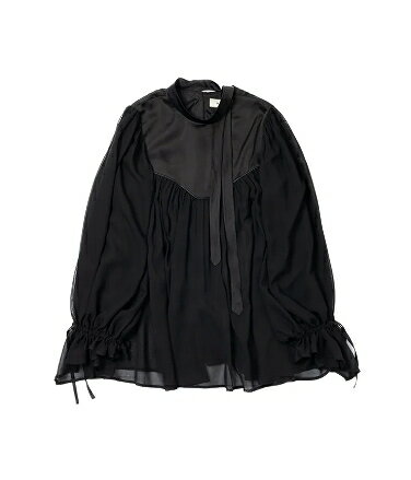 【POINT2倍】【WIZZARDウィザード】REVERSIBLE GATHERED BLOUSE(シャツ/トップス)