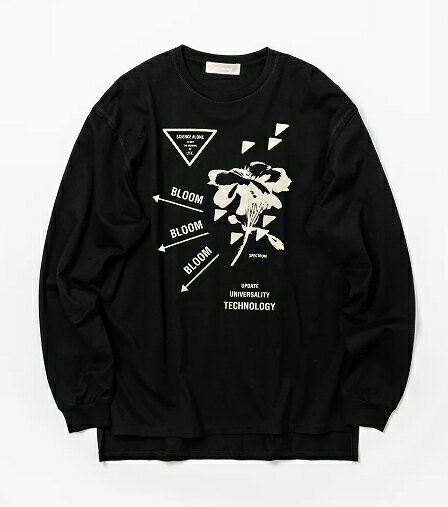 【POINT2倍】【WIZZARDウィザード】GRAPHIC LONG SLEEVE T-SHIRT "BLOOM"(T-シャツ/トップス/24AW)