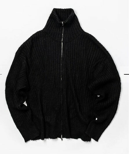 Rakuten - 【POINT2倍】【WIZZARDウィザード】HI NECK ZIP KNIT(ニット/アウター)