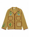 【POINT2倍】【Sasquatchfabrix / サスクワッチファブリックス】MEXICAN EMBROIDERY JACKET(25SS-JKL-004...