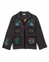 【POINT2倍】【Sasquatchfabrix / サスクワッチファブリックス】MEXICAN EMBROIDERY JACKET(25SS-JKL-004...
