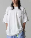 【25ss】【FACETASM ファセッタズム】FOIL BIG TEE(5色)(トップス/Tシャツ/UNISEX/25ss)