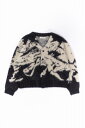 【受注】【WIZZARDウィザード】 JACQUARD CARDIGAN