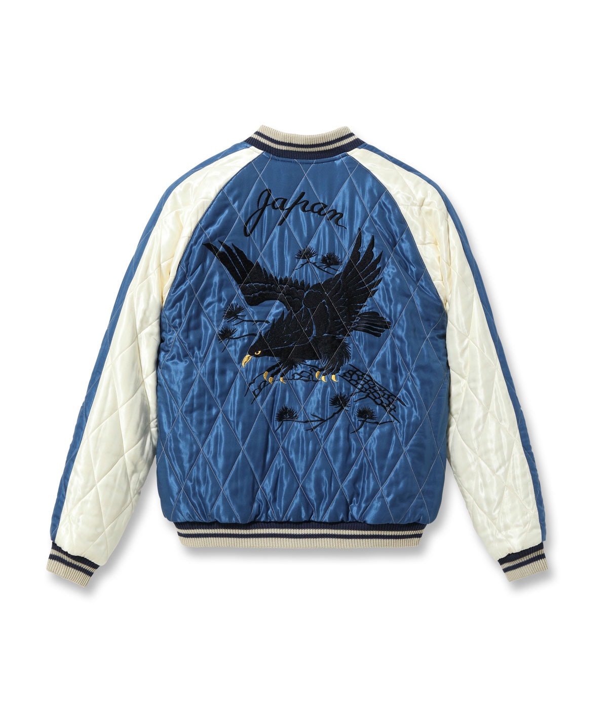 楽天UNIT【TAILOR TOYO テーラー東洋】Mid 1950s Style Velveteen Souvenir Jacket “WHITE DRAGON” × “BLACK EAGLE”（TT15792-138）（スカジャン、スーベニアジャケット、アウター）