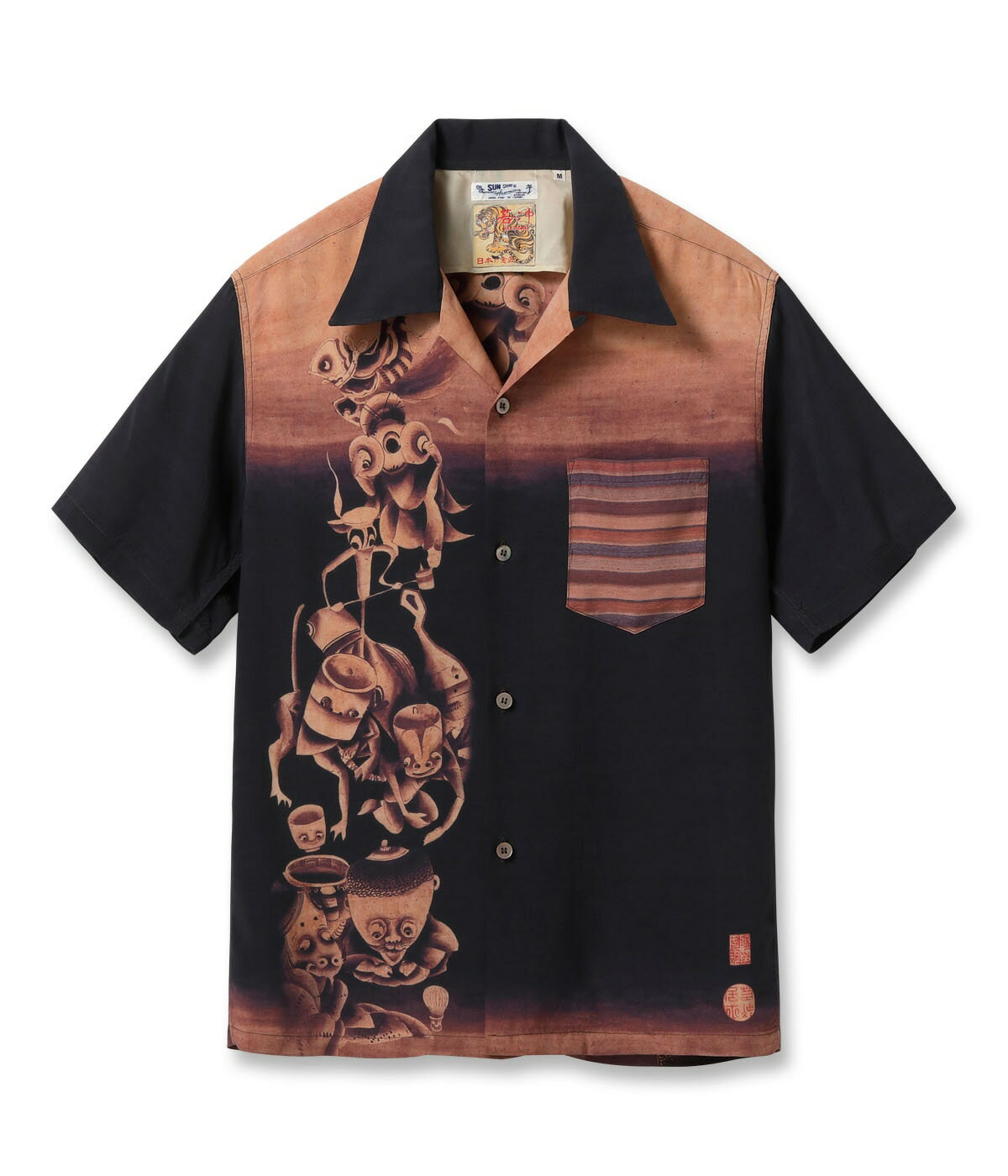 【POINT5倍】【SUNSURF/サンサーフ】 Lot No. SS39533 / SUN SURF × 伊藤若冲 SPECIAL EDITION “付喪神図”(SHIRTS/アロハシャツ//MENS/VINTAGE/レプリカ/ビンテージ/)