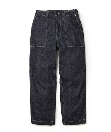 【先行予約 9月納期】【MR.OLIVEミスターオリーブ】RINSE WASH 12oz CRUNCH DEINIM / UTILITY PANTS(m253115)(2色)(ボトムス/PANTS/パンツ)