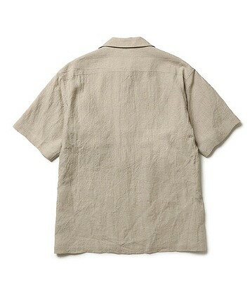 【POINT2倍】【MR.OLIVEミスターオリーブ】FRENCH LINEN WASHABLE / SHORT SLEEVE CAPRI SHIRT(m251137)(トップス/TOPPS/シャツ)