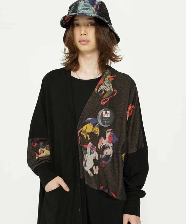 【POINT3倍】【STOFストフ】DIVERCITY JQ CARDIGAN (SF26SS-20) (2色）(/lady's/レディース/UNISEX/ユニセックス/26SS)