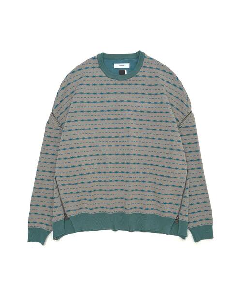 yPOINT2{zyFACETASM t@Zb^YzKNIT ZIP SWEATi2Fj(XEFbg/gbvX/UNISEX/24SS)