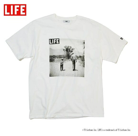 ★【TMTティーエムティー】★【POINT2倍】LIFE© COLLABOLATION T-SHIRTS (family)(2色)(T-シャツ/SHIRTS/tops/MENS/2024)
