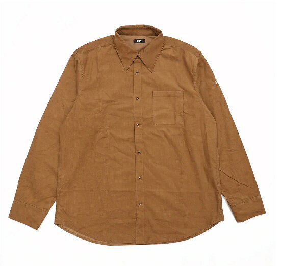 【POINT2倍】【TMT/ティーエムティー】ワイドシルエットコーデュロイシャツ(2色)/TSHF2409(シャツ/トップス/MENS/2024AW)