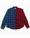 yTMTeB[GeB[zSHAMAN CARDIGAN SHIRTS (INDIGO PLAID) TSHS2207(3F)(V[}J[fBKVcCfBSvCh/2022SS)