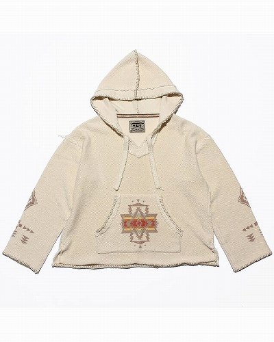 【TMTティーエムティー】TRINITY SWEAT HOODIE NATIVE PATTERN TSWS2204 トリニティスウェットフーディネイティブパターン/PARKA/パーカー/CUT AND SEWN/カットソー/2022SS 