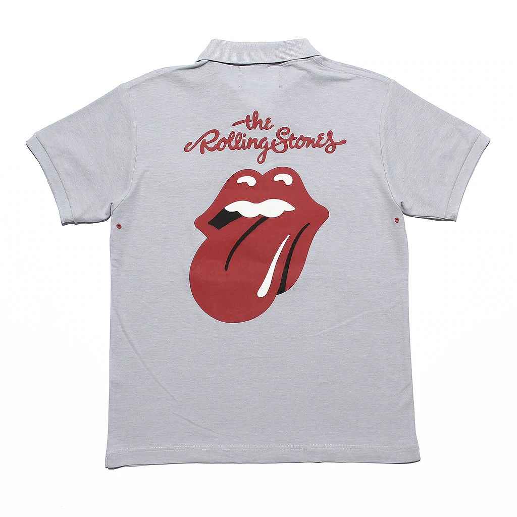 yTMTeB[GeB[zTHE ROLLING STONES~TMT MOSS STITCH POLO SHIRT TCSS22RS01(2F)(ROLLING STONES~TMTXXeBb`|Vc/|Vc/Jbg\[/22SS)