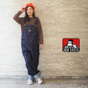 BEN DAVIS ベンデイビス オーバーオール デニム レディース OVERALLS BDYO-5100 サロペット オールインワン パンツ つなぎ ツナギ アメカジ ワーク シンプル おしゃれ ママコーデ ゆったり ブランド メンズ 日本製