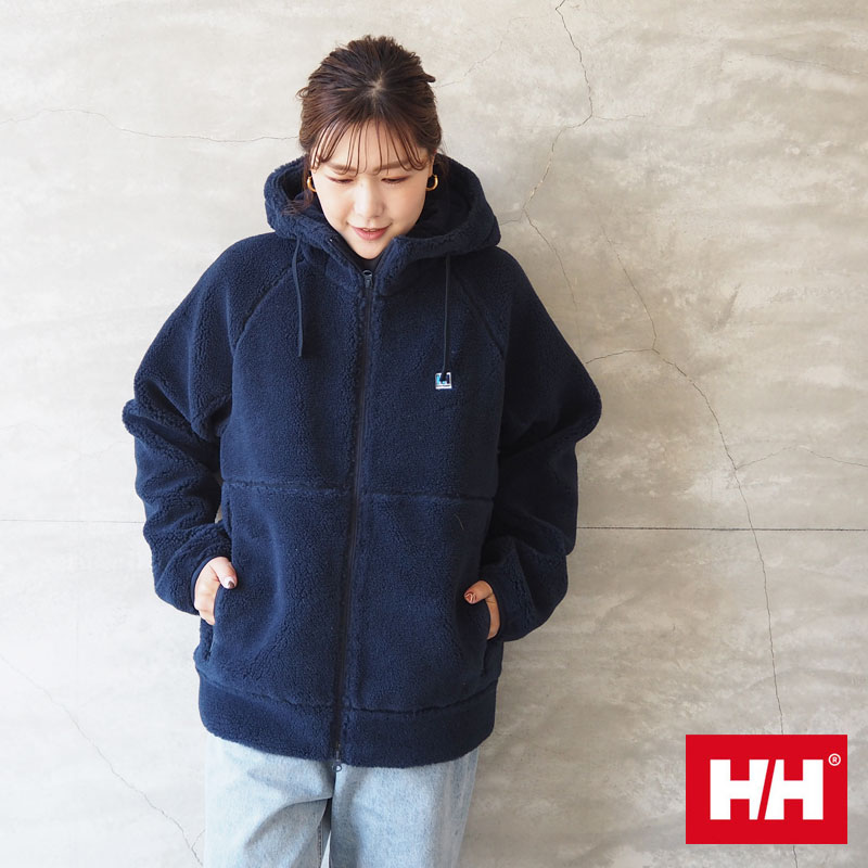 ヘリーハンセン ボアパーカー メンズ HELLY HANSEN ヘリーハンセン ジャケット FIBERPILE HOODIE HE52280 アウター ファイバーパイル フリース パーカー ボア ジップアップ ボアジャケット ボアパーカー フード もこもこ フリースジャケット アウトドア キャンプ 冬 ユニセックス レディース メンズ