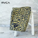 RVCA ルーカ ビーチタオル タオル BB041-942 バスタオル ヒョウ柄 レオパード 柄 総柄 海 プール アウトドア アウトドア女子 おしゃれ レジャー ロゴ ジム ヨガ 夏 吸水