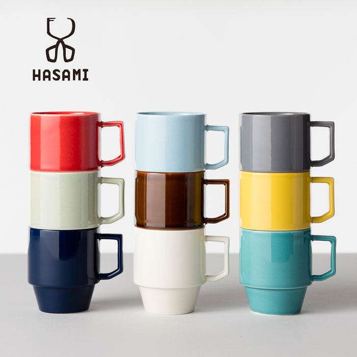 HASAMI ハサミ ブロックマグ ビッグ シーズン1 blockmug-big マグカップ マグ season1 スタッキング 北欧 300cc シンプル ナチュラル 食器 コーヒーマグ コーヒーカップ おしゃれ ギフト プレゼント 波佐見焼 レディース 雑貨