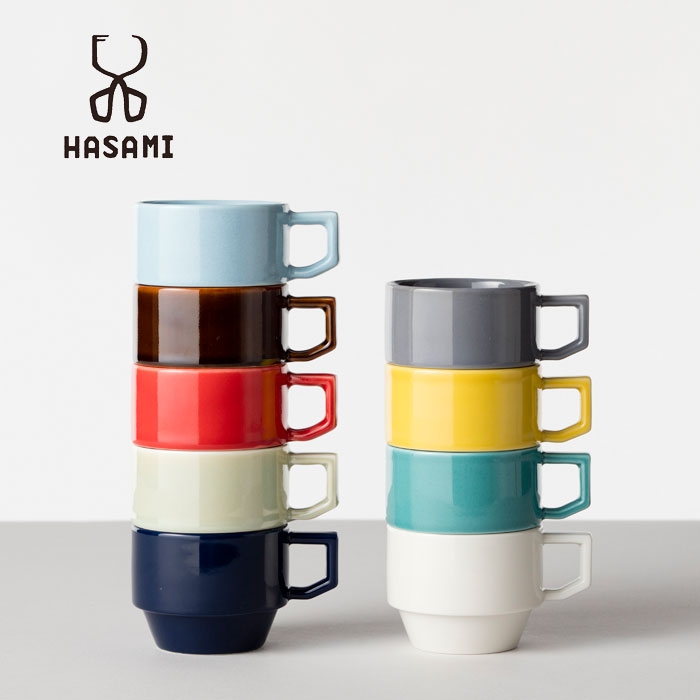 HASAMI ハサミ ブロックマグ シーズン1 blockmug マグカップ マグ おしゃれ 食器 コーヒーマグ コーヒーカップ season1 スタッキング 北欧 200cc シンプル ナチュラル コップ 母の日 ギフト プレゼント 波佐見焼 雑貨