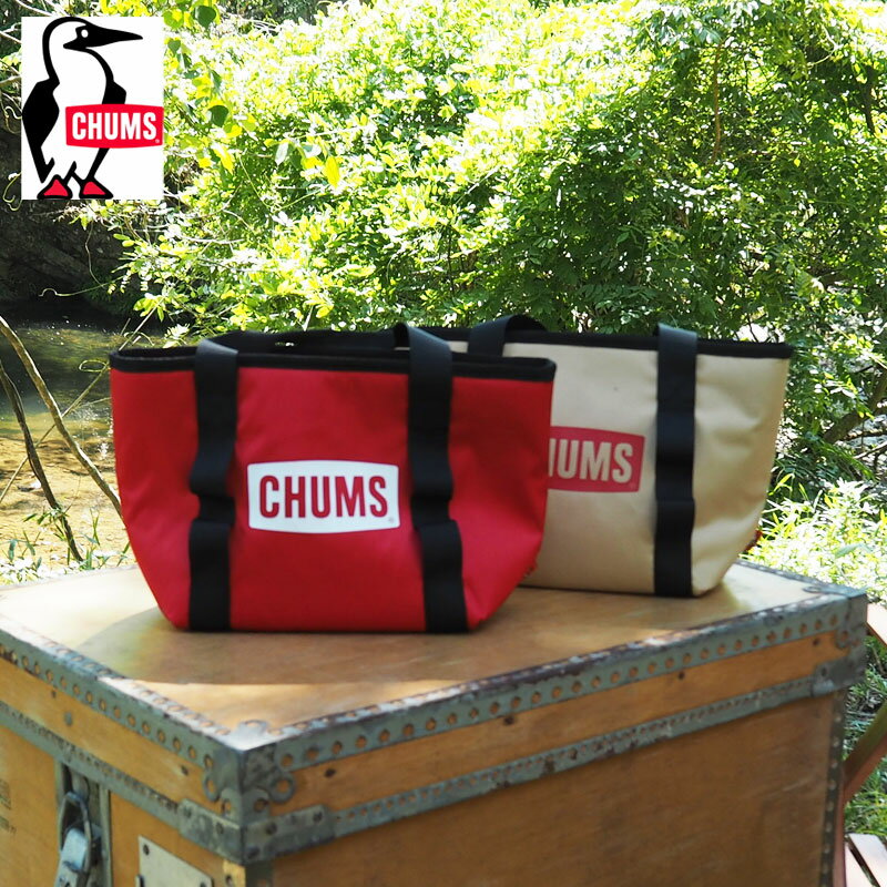 CHUMS チャムス クーラーバッグ チャムスロゴ ソフトクーラー CHUMS LOGO SOFT COOLER MINI TOTE CH60-3307 クーラーボックス ロゴ アウトドア キャンプ バッグ ミニ トート ランチバッグ おしゃれ かわいい キャンパー 学校 お弁当 部活 BBQ 運動会