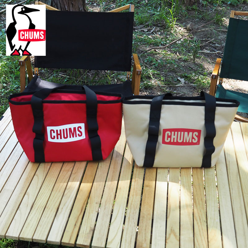 CHUMS チャムス クーラーバッグ チャムスロゴ ソフトクーラー CHUMS LOGO SOFT COOLER MINI TOTE CH60-3307 クーラーボックス ロゴ アウトドア キャンプ バッグ ミニ トート ランチバッグ おしゃれ かわいい キャンパー 学校 お弁当 部活 BBQ 運動会