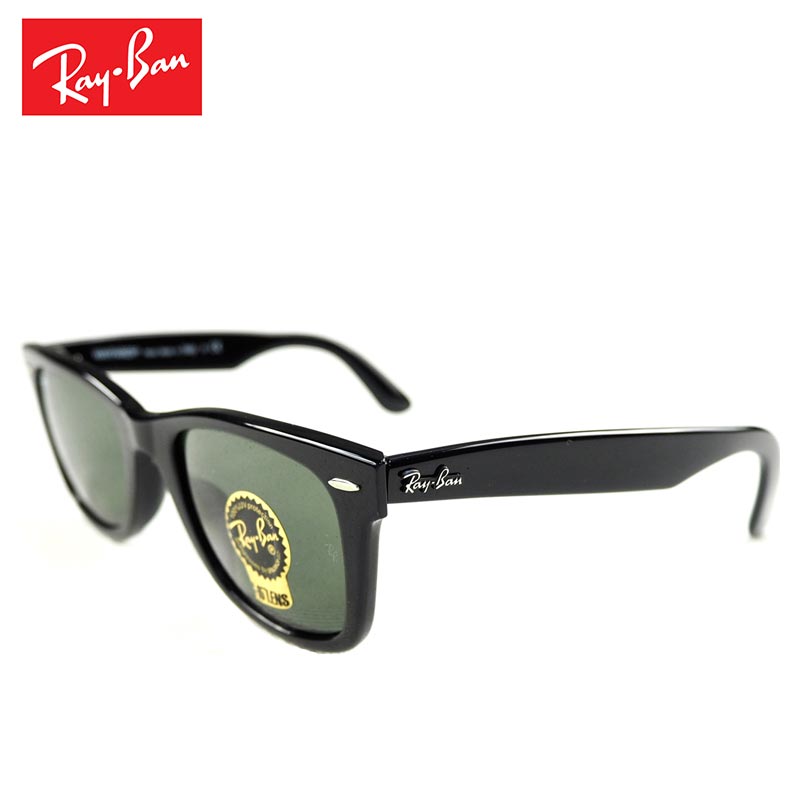 Ray-Ban レイバン サングラス RB2140F レディース グラサン 偏光 偏光レンズ ウェイファーラー フルフィット 901/52サイズ 黒 ブラック アイウェア 眼鏡 メンズ