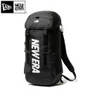 NEW ERA ニューエラ リュックサック レディース ラックサック プリントロゴ 35L 13529423 リュック バックパック バック 鞄 かばん ブラック ホワイト ロゴ プリント ストリート アウトドア アメカジ 通勤 通学 旅行 大容量 おしゃれ メンズ