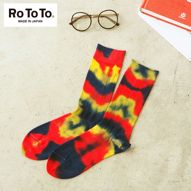 RoToTo gg C fB[X ^C_C TIE DYE FORMAL CREW SOCKS R1320 \bNX   ^C_C   Rbg {  JWA lJWA i` N[\bNX Mtg v[g [։