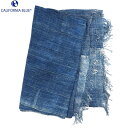 CALIFORNIA BLUE カリフォルニアブルー AFRICAN INDIGO STOLE IM-00047 F10L ブランケット ラグマット ソファカバー 車 テーブル ソファー カバー マルチカバー デニム ベッドカバー フリーク…