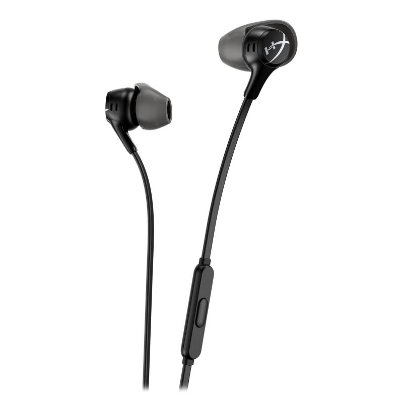 HyperX Cloud Earbuds 2有線 ゲーミングイヤホン ブラック インラインマイク Nintendo Switch メーカー 在宅勤務 テレワーク ビデオ会議 リモートワーク 70N24AA united-shop01-10144327 ユナイテッドショップ パッケージ画像