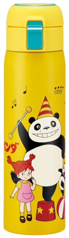 スケーター(Skater) マグボトル パンダコパンダ 480ml 保温 保冷 ステンレス 水筒 ワンタッチオープン STOT5-A