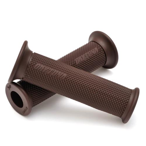 デイトナ(Daytona) グリッピーグリップ バイク用 グリップ ハンドル径Φ22.2用 125mm 2層構造 エンド貫..