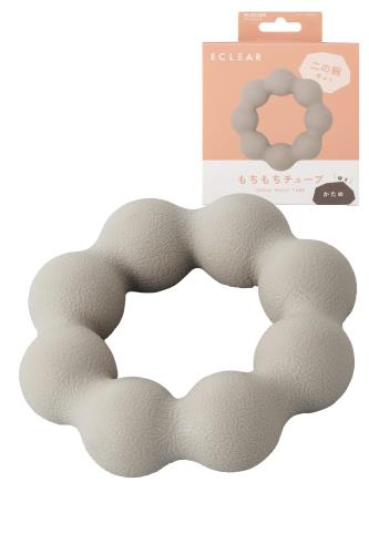 エレコム トレーニングチューブ もちもち 【ながらトレーニング】 ハード 二の腕 インテリアチューブ ..