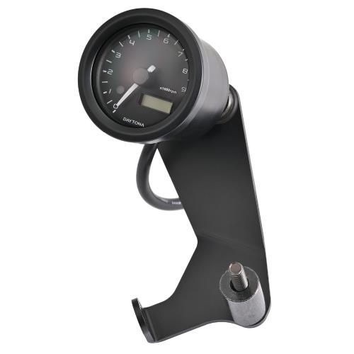 デイトナ(Daytona) CL250/500(23)専用 VELONA(ヴェローナ) タコメーター 電圧計付き 3色LED φ48 9000rp..