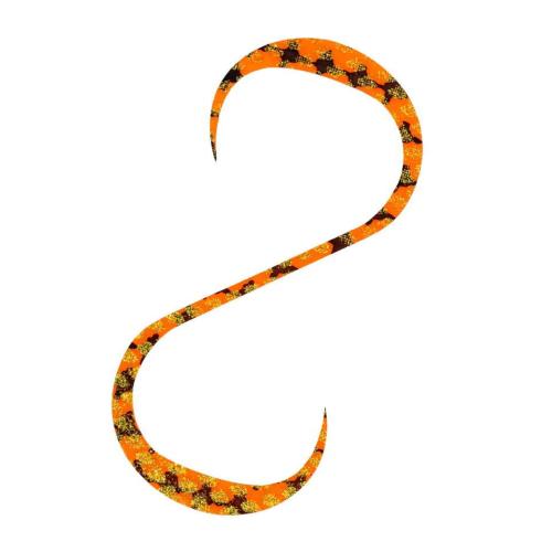 シマノ(SHIMANO) タイラバネクタイ 炎月 バタバタカーリー ED-R08Y 005 オレンジドット