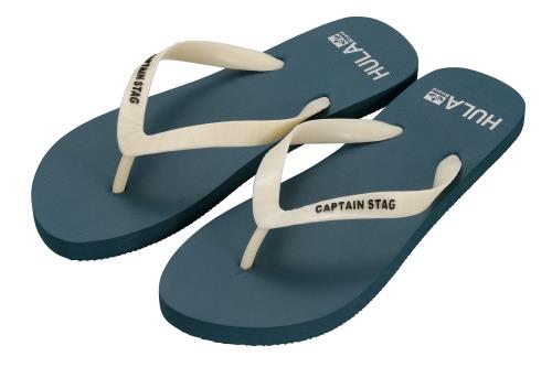 キャプテンスタッグ(CAPTAIN STAG) サンダル ビーチサンダル Sサイズ ネイビー HULA UX-1205