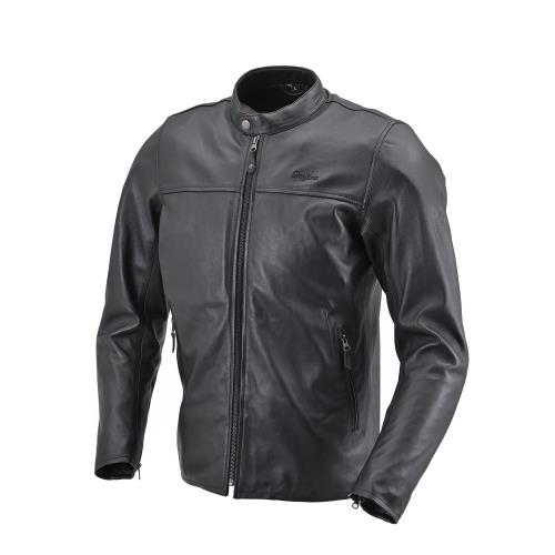 [デイトナ] バイク 革ジャン レザージャケット 本革 春秋 CE規格 ソフトプロテクター付属 ユニバーサル..