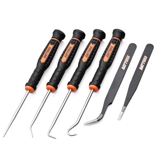 デイトナ(Daytona) バイク 工具セット ピックツール 滑りにくいグリップ ピンセット付属 Oリング・端子..