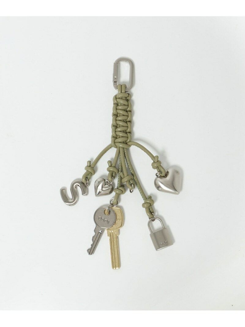 【別注】<OSOI>ロープ キーリング OSOI ユナイテッドアローズ ファッション雑貨 チャーム・キーチェーン ホワイト【送料無料】[Rakuten Fash...