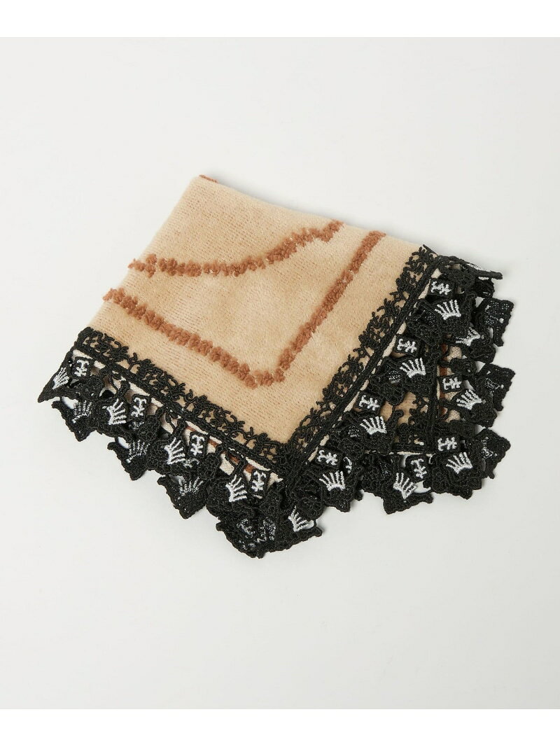 【別注】＜近沢レース店＞発気揚々 ハンカチ UNITED ARROWS ユナイテッドアローズ ファッション雑貨 スカーフ・バンダナ ベージュ[Rakuten Fashion]