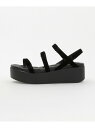 <PIPPICHIC>BEBE プラットフォームサンダル UNITED ARROWS ユナイテッドアローズ シューズ・靴 サンダル ブラック【送料無料】[Rak...